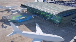 Simulation model of Terminal 2 and the baggage handling system